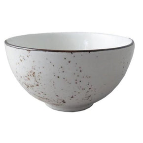 Continental PLATE Continental Rustic White Rice Bowls 12.5cm 20RUS131-01 (7158040232025)