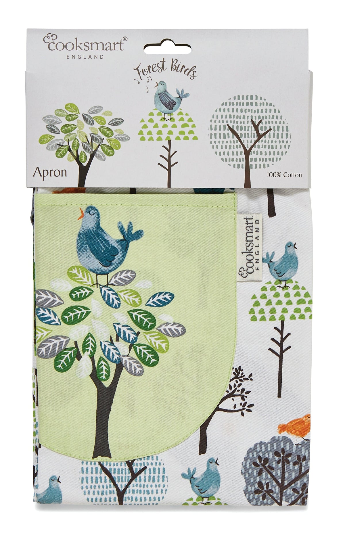 Cooksmart Teapot Cooksmart Forest Birds Apron CS1845 (7175445020761)