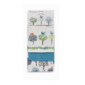 Cooksmart Teapot Cooksmart Forest Birds Tea Towels Set of 3 CS1848 (7175452262489)