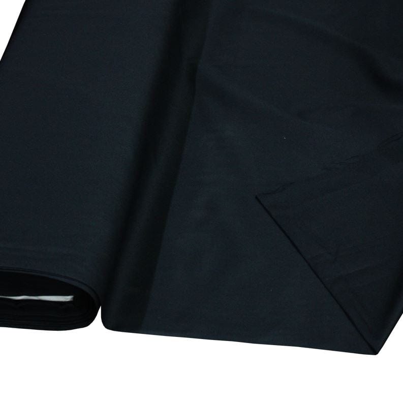 COTTON Dress Fabrics Black Kurta Fabric 150 cm (6549804875865)