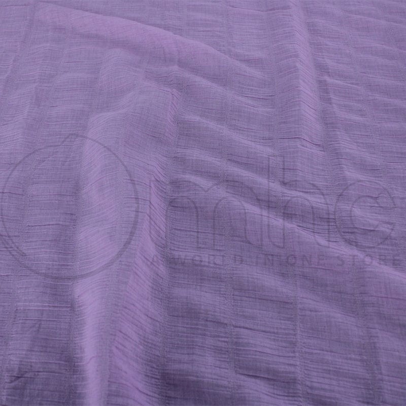 CRINKLE FABRIC Fabric Lilac Crinkle Fendi Fabric 140cm (7157439070297)