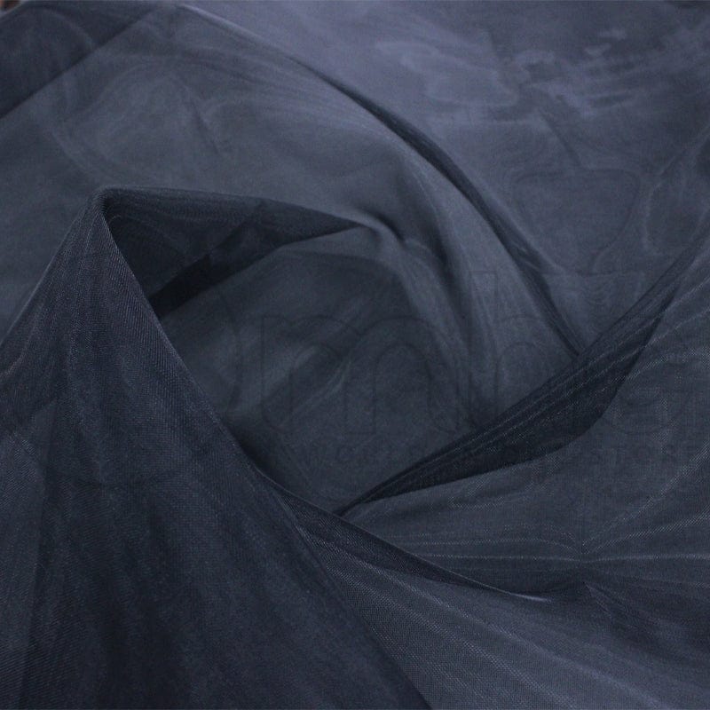 CRINOLINE Dress Fabrics Black Crinoline Fabric 150cm (7199544508505)