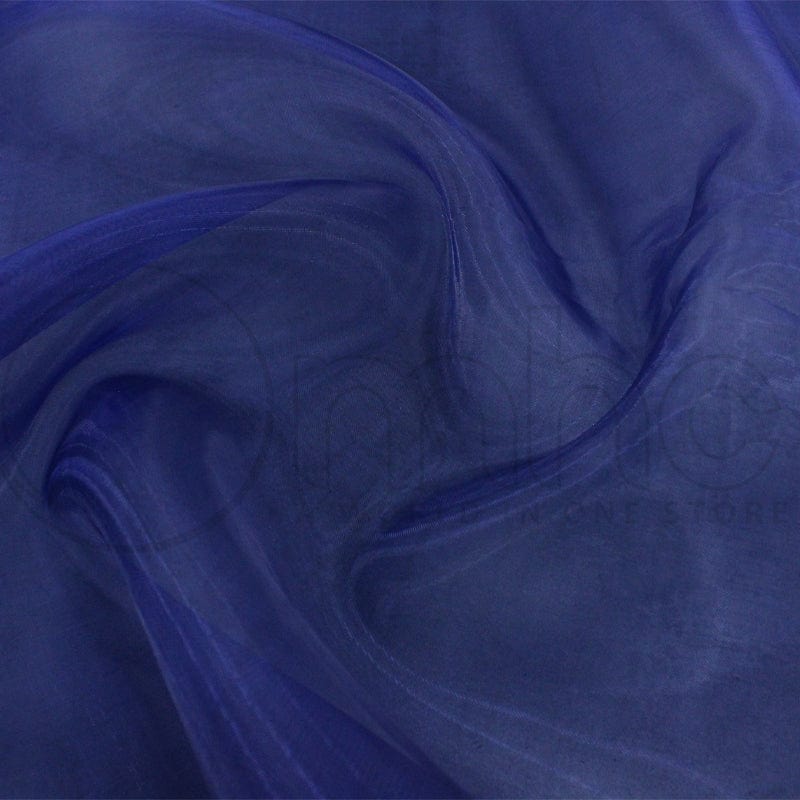 CRINOLINE Dress Fabrics Navy Crinoline Fabric 150cm (7199544508505)