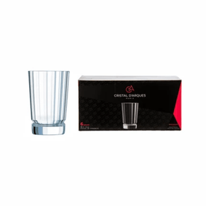 Cristal Darques CRYSTAL GLASS Cristal Darques Macassar High Ball Tumbler Set Of 6 (4742499663961)