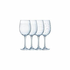 Cristal Darques Glass Eclat - 470ml Illumination Tulip Stem Glass - Set of 4 (4742305284185)