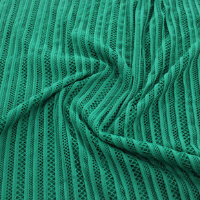 CROCHET KNITS Dress Fabrics Simply Green Anina Crochet Knit Fabric  150 cm (6634414669913)