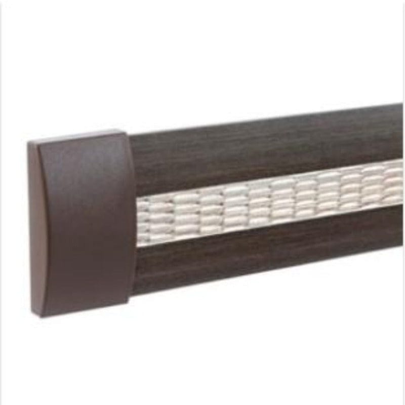 curtain accessories curtain accessories 85MM Matrix Pelmet 2M DF050D Walnut/Silver Matrix Pelmet 85MM (4767013339225)