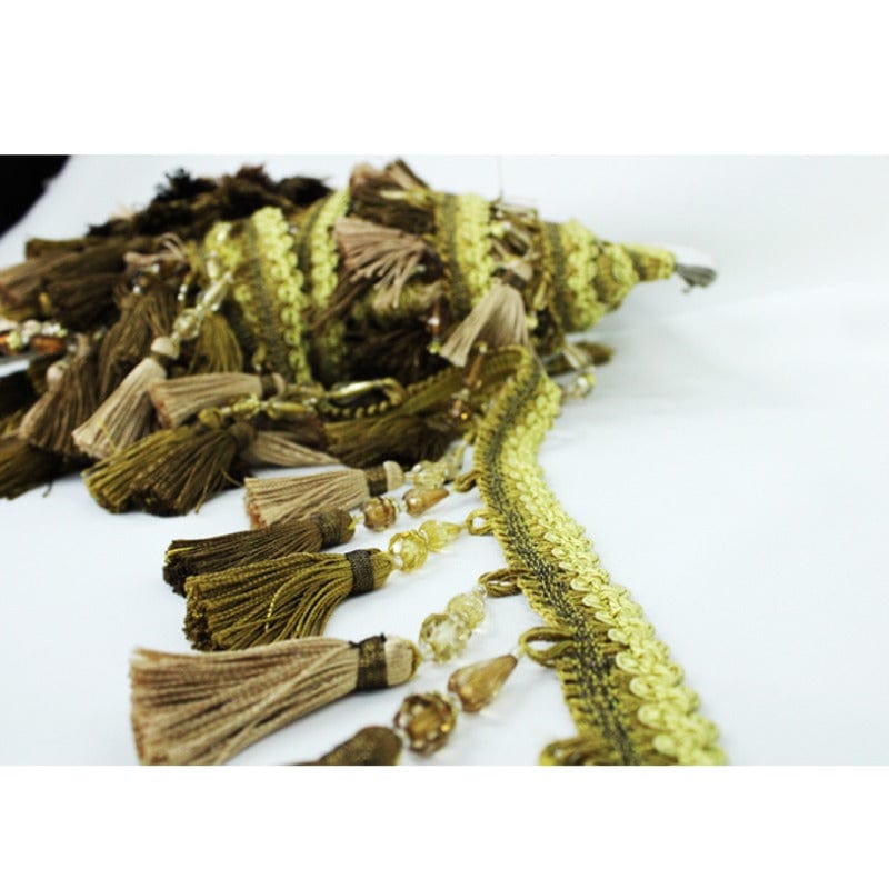 curtain accessories curtain accessories Curtain Fringing CF2 Gold (6537781608537)