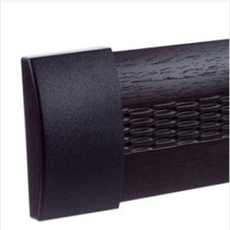 curtain accessories curtain accessories Mahogany 85MM End Cap (4767064883289)