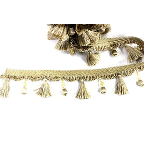 Curtaining Fringing Tassel Trim Fringe BE2720 Beige All (7001212977241)