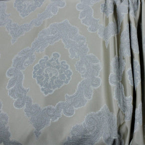 Curtaining Material Curtaining Material Jacquard Curtaining OPQ Col 3 Light Beige/Grey 280cm (6600198291545)
