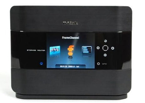 D-Link Tech & Office D-Link DIR-685 Xtreme N Storage Router and Photo Frame, 2.5" Drive Bay, 3.2" LCD, Draft 11n (4777361571929)