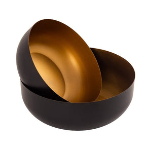decor 2Pc Iron Decorative Bowls KI-356 (7064475992153)