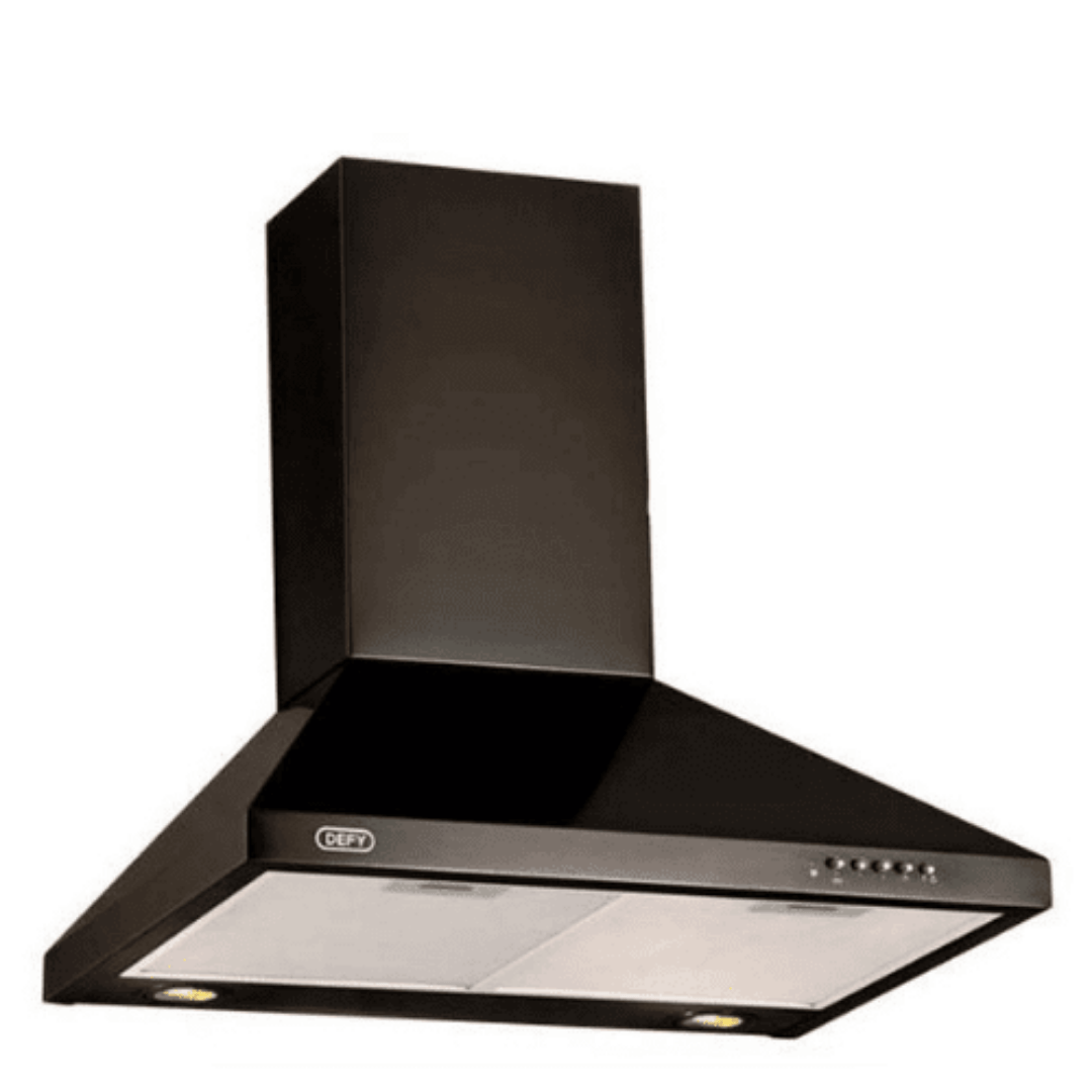 defy cooker hood Defy 60cm Chimney Extractor Black DCH310 (7207047790681)