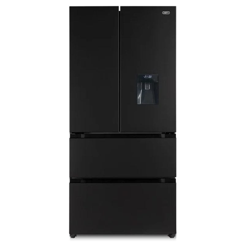 defy Inactive Categories Defy 492L French Door Fridge Black DFF440 (4728029642841)