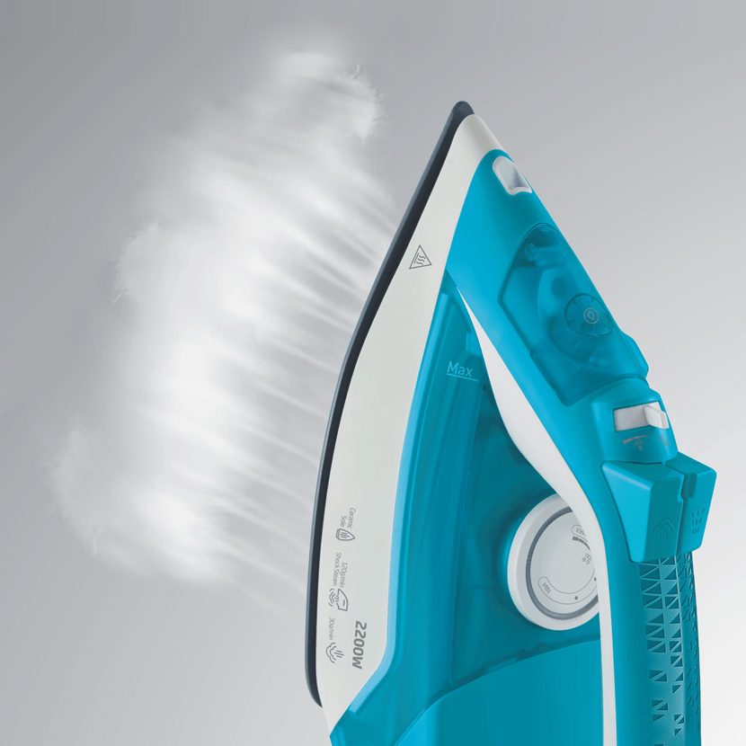 defy IRON Defy 2200W Ceramic Soleplate Steam Iron SI 3122 GW (2061678379097)