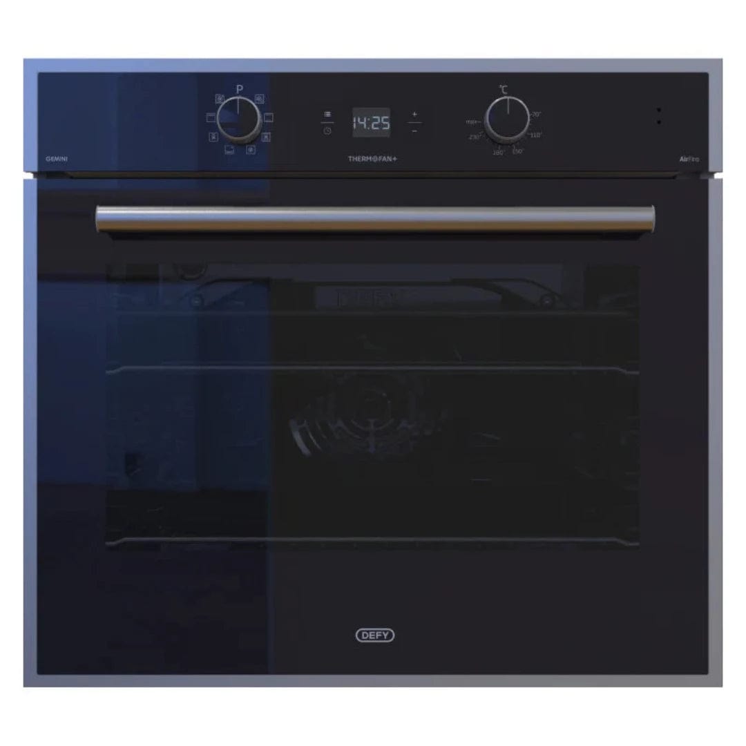 DEFY Oven Gemini Thermofan+ Eye-Level Black Oven DBO774 (7207569850457)