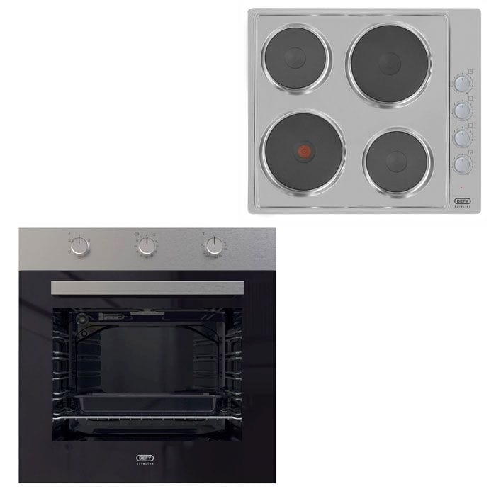 defy Oven & Hob Defy 65cm Slimline Oven & Hob Box Set DCB849 (DBO484 + DHD399) (7209066332249)