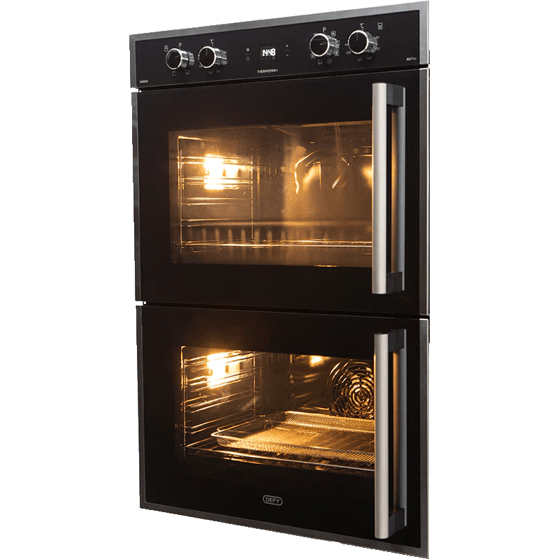defy Ovens Defy Gemini Thermofan+ Double Oven Mirror DBO768 (7209077964889)