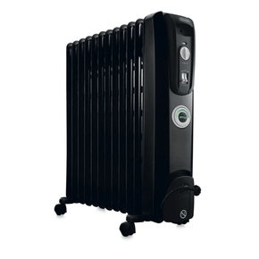 Delonghi 12 Fin Oil Heater Black | Shop Online | mhcworld.co.za (2061588758617)