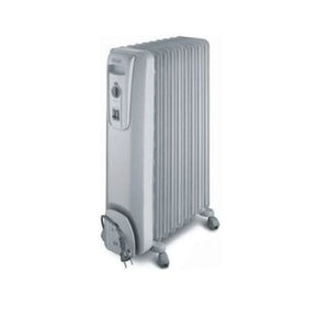 Delonghi 7 Fin Oil Heater White | Shop Online | mhcworld.co.za (6559178752089)