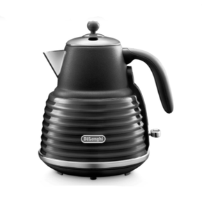 Delonghi KETTLE Delonghi Scultura Selections Kettles 1.5 Litre Black KBZS3001.BK (4699311702105)