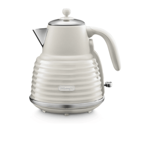 Delonghi KETTLE Delonghi Scultura Selections Kettles 1.5 Litre Limestone White KBZS3001.W (7026960367705)