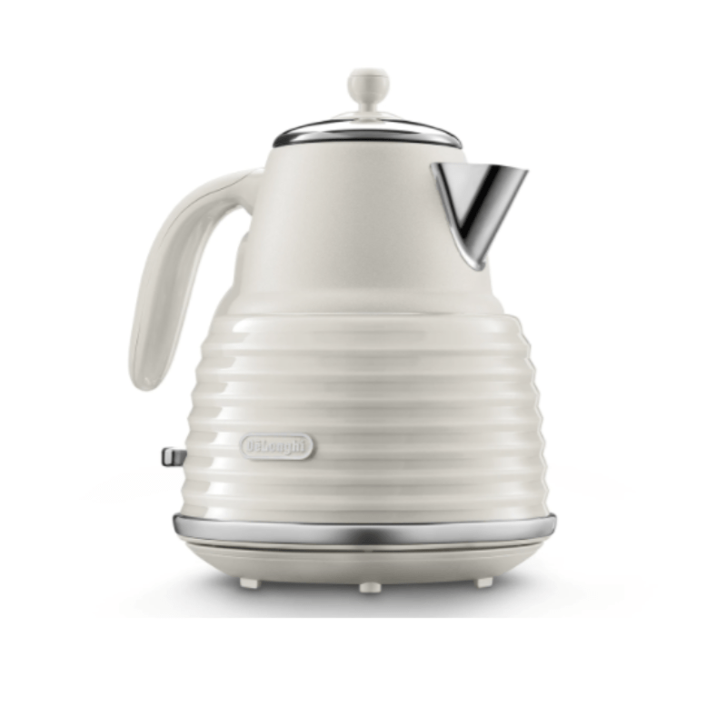 Delonghi KETTLE Delonghi Scultura Selections Kettles 1.5 Litre Limestone White KBZS3001.W (7026960367705)