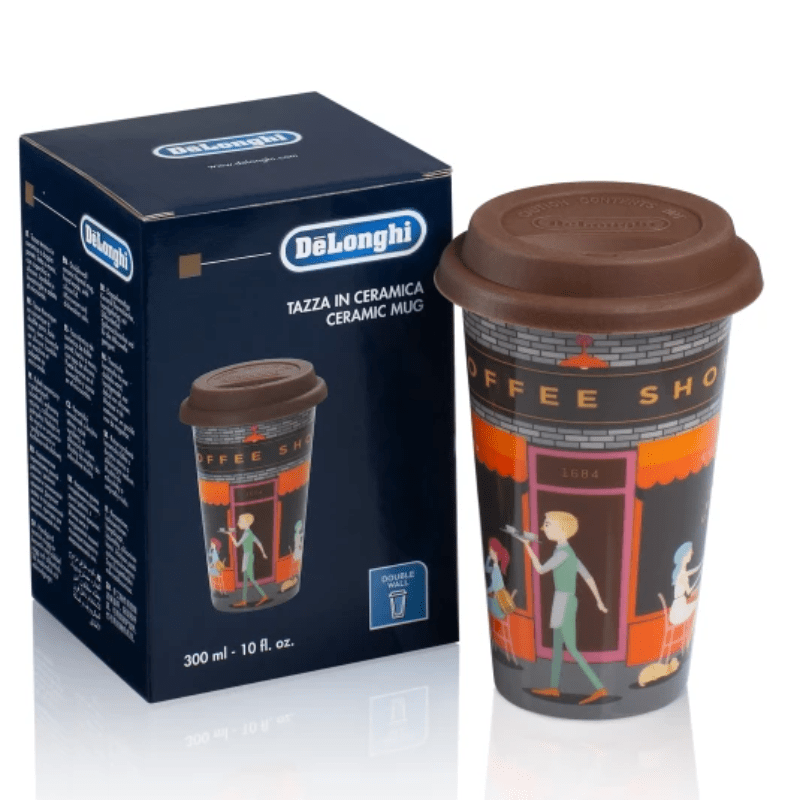 Delonghi MUG DeLonghi Thermal Travel Mug, 300ml DLSC066 (7034742734937)