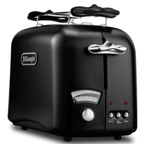 Delonghi TOASTER Delonghi Argento 2 Slice Toaster Black CTO21.BK (6560139804761)