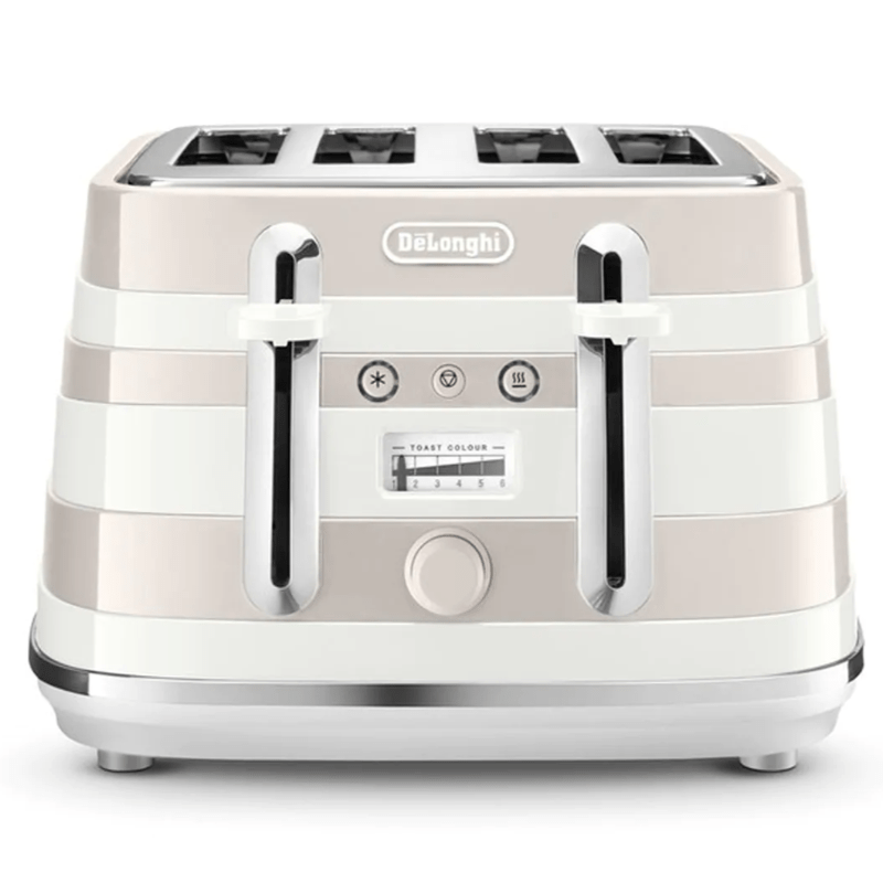 Delonghi TOASTER Delonghi Avvolta Class Toaster CTAC4003.W White 4 Slices (2061777109081)