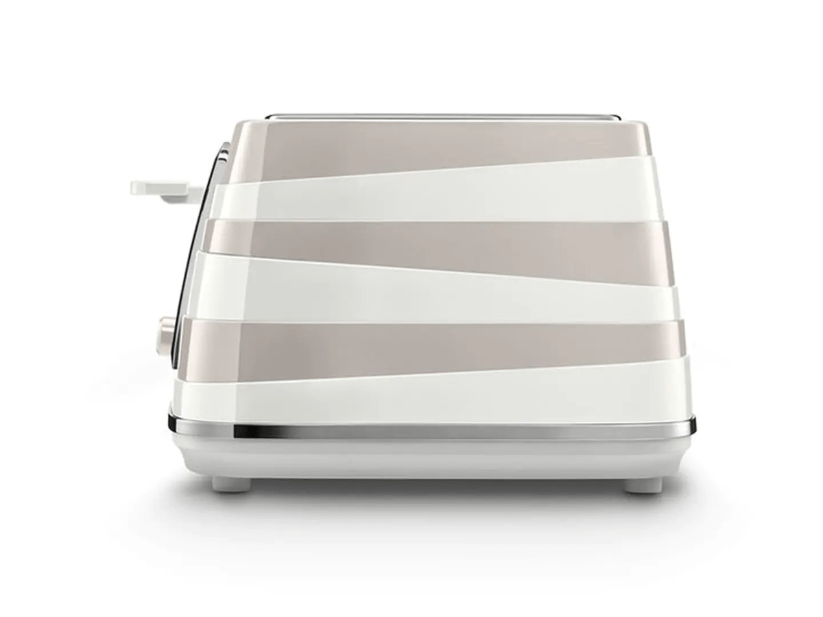 Delonghi TOASTER Delonghi Avvolta Class Toaster CTAC4003.W White 4 Slices (2061777109081)