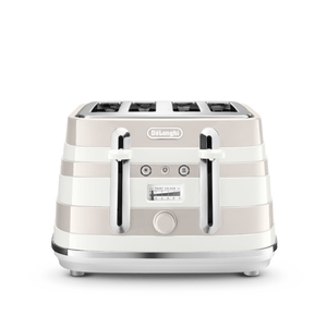 Delonghi TOASTER Delonghi Avvolta Class Toaster CTAC4003.W White 4 Slices (2061777109081)