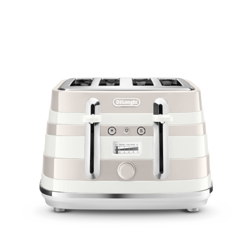 Delonghi TOASTER Delonghi Avvolta Class Toaster CTAC4003.W White 4 Slices (2061777109081)