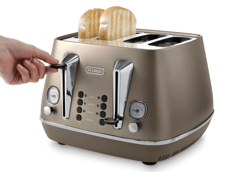 Delonghi TOASTER Delonghi Distinta Toaster Bronze 4-slice CTI4003.BZ (6929229906009)