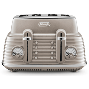 Delonghi TOASTER Delonghi Selections 4 Slice Toasters Clay Beige CTZS4003.BG (4699301773401)