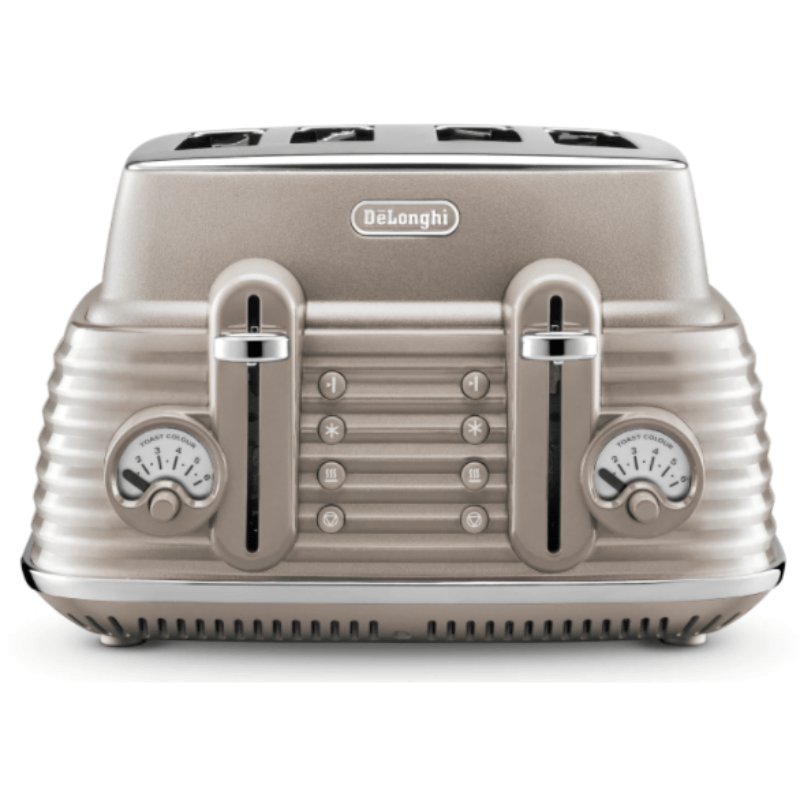 Delonghi TOASTER Delonghi Selections 4 Slice Toasters Clay Beige CTZS4003.BG (4699301773401)