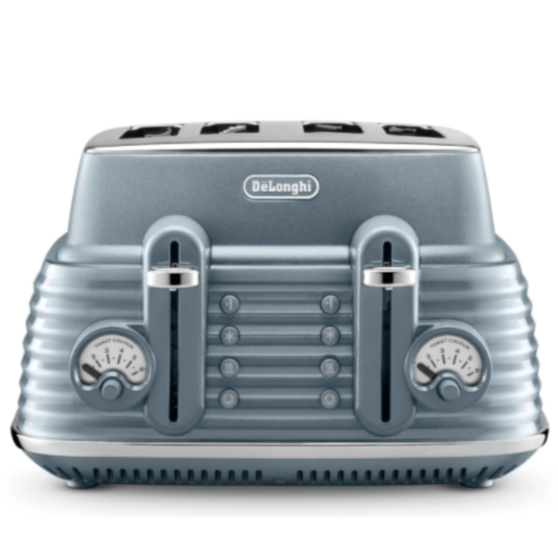 Delonghi TOASTER Delonghi Selections 4 Slice Toasters Mineral Blue CTZS4003.AZ (7027288113241)
