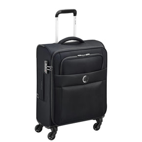 Delsey Luggage Delsey Cuzco Trolley Suitcase 55Cm Black (7222238969945)