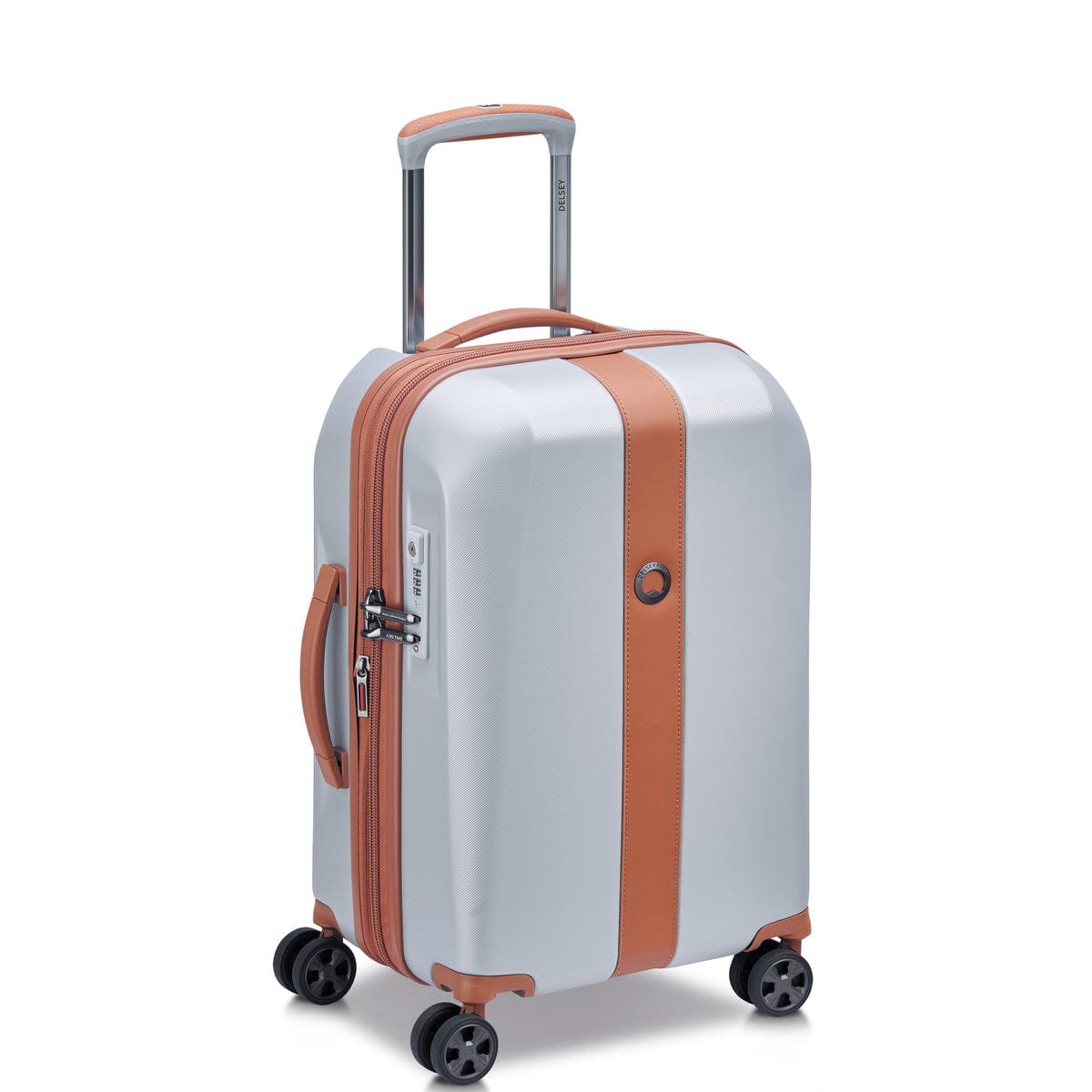 Delsey Luggage Delsey Promenade Hard 2.0 55Cm Silver (7222248538201)