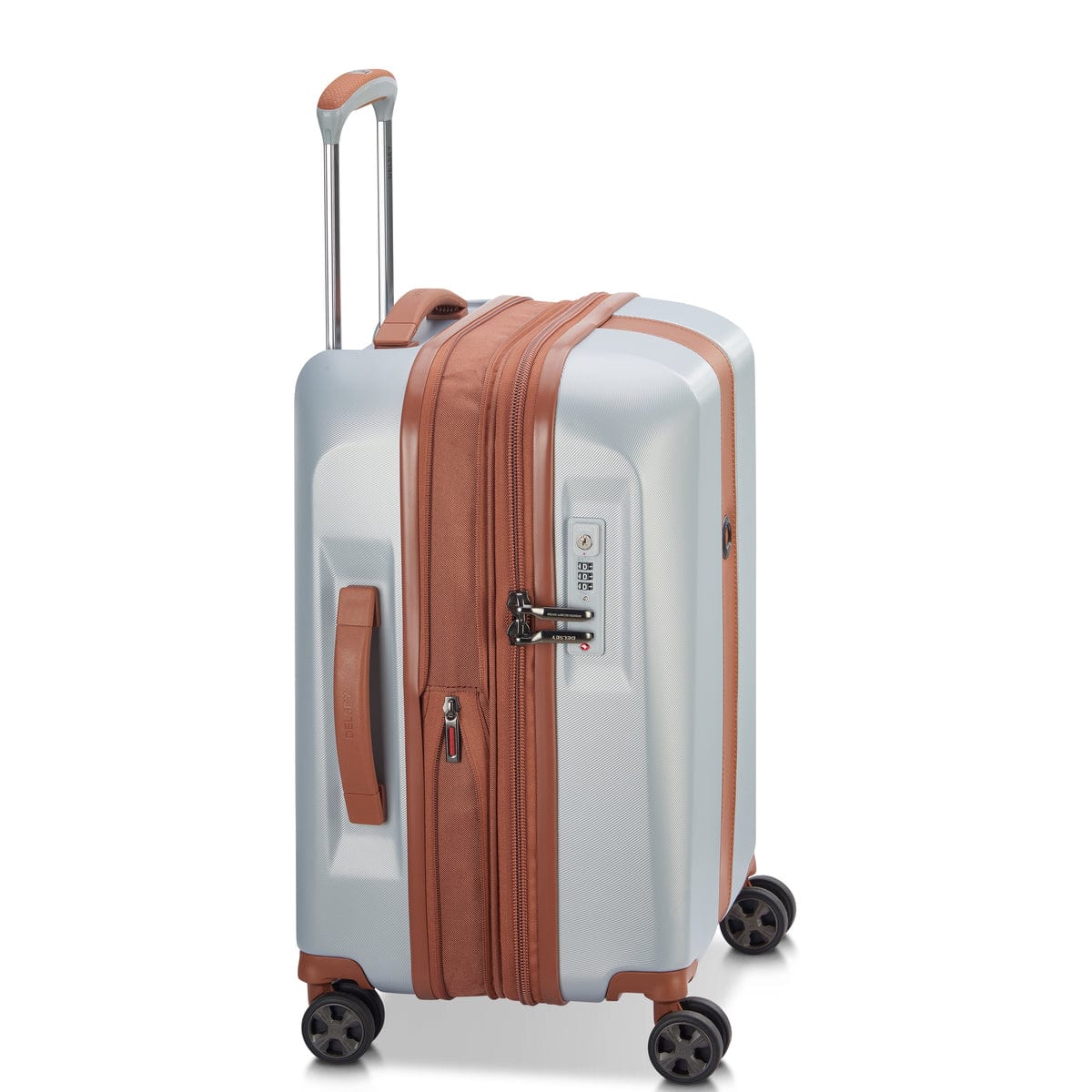 Delsey Luggage Delsey Promenade Hard 2.0 55Cm Silver (7222248538201)
