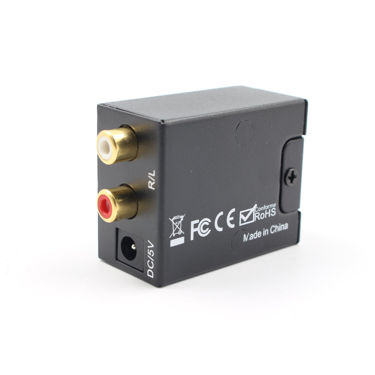 Digital Adapter Digital Optical Coax to Analog RCA L/R Audio Converter Adapter (6737907777625)