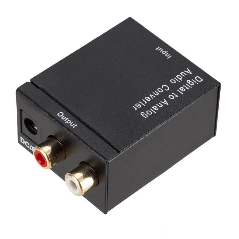 Digital Adapter Digital Optical Coax to Analog RCA L/R Audio Converter Adapter (6737907777625)