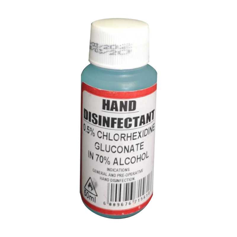 Disinfectant 50ml Hand Disinfectant Liquid 70% Alcohol (4568198905945)