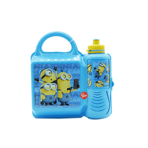 Disney LUNCH BOX Minions Combo Set -Small Lunch Box & Sports Bottle 20418 (7073898758233)