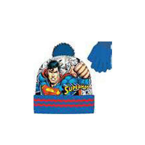 Disney Superman 2 Piece Beanie & Glove Set (2061624475737)