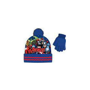 Disney The Avengers 2 Piece Beanie & Glove Set (2061624541273)