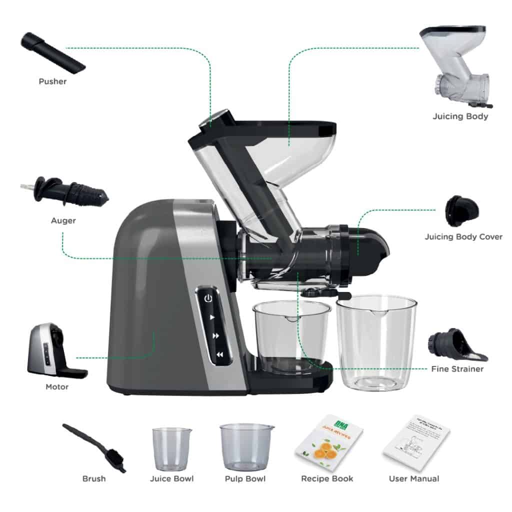 DNA blender DNA Slow Juicer DNASLOWJU (2061574996057)