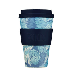 Ecoffee MUG Ecoffee Cup Acanthus William Morris Travel Mug 400ml (7143939637337)