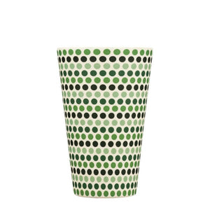 Ecoffee MUG Ecoffee Cup Green Polka Travel Mug 400ml (7143930986585)